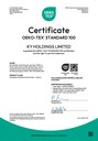2026 Renewal certificate SHAO 095780 testex